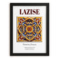 Lazise, Italy – Travel Print, in sleek black frame