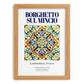 Borghetto sul Mincio, Italy – Travel Print, set in oak frame