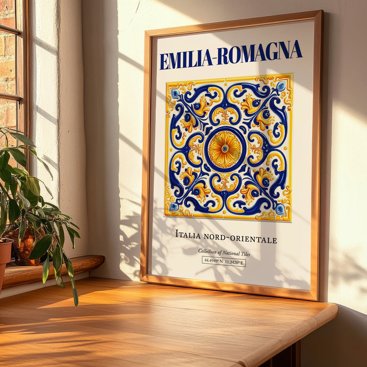 Emilia-Romagna, Italy – Travel Wall Art, clean layout with no caption