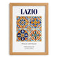 Lazio, Italy – Travel Wall Art, set in oak frame