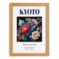 Kyoto, Japan – Travel Poster, set in oak frame