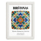 Birštonas, Lithuania – Travel Wall Art, placed in minimal white frame