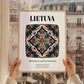 Lietuva, Lithuania – Wanderlust Wall Decor