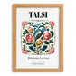 Talsi, Latvia – Travel Destination Art, set in oak frame