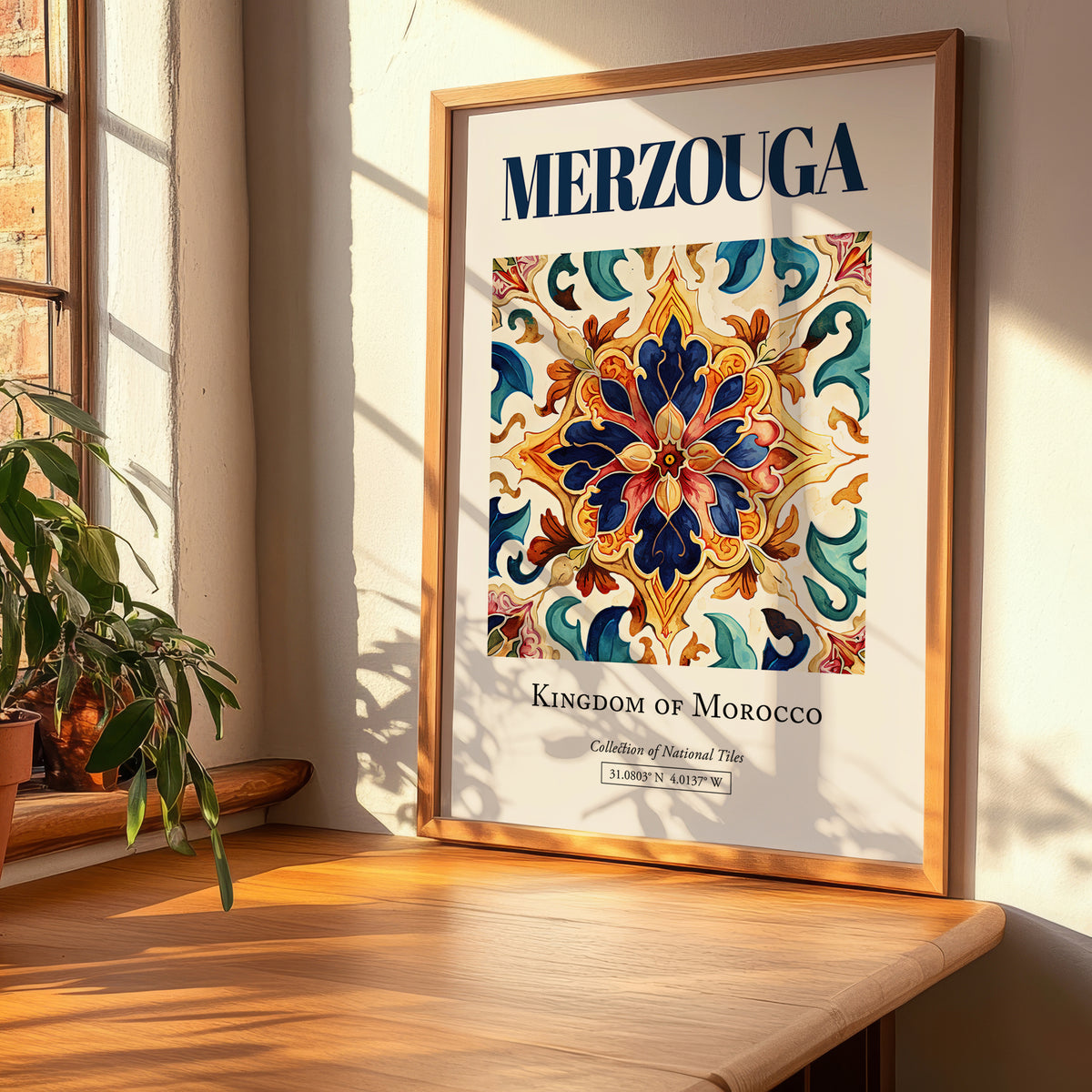 Merzouga, Morocco – Travel Wall Art, clean layout with no caption