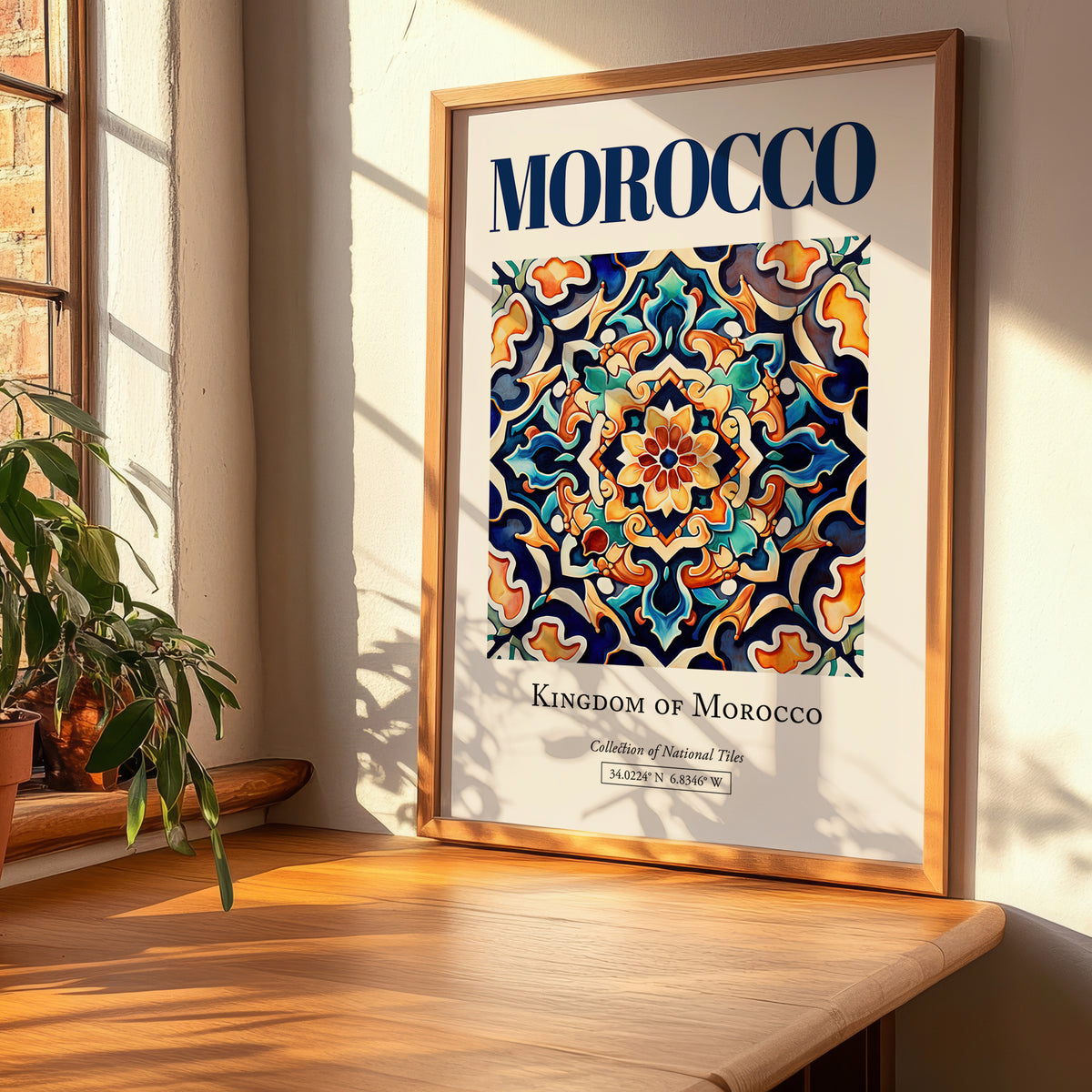 Morocco, Morocco – Wanderlust Wall Decor, clean layout with no caption
