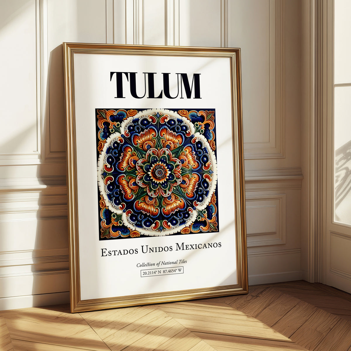 Tulum, Mexico – Travel Wall Decor, styled in a charming Paris street view
