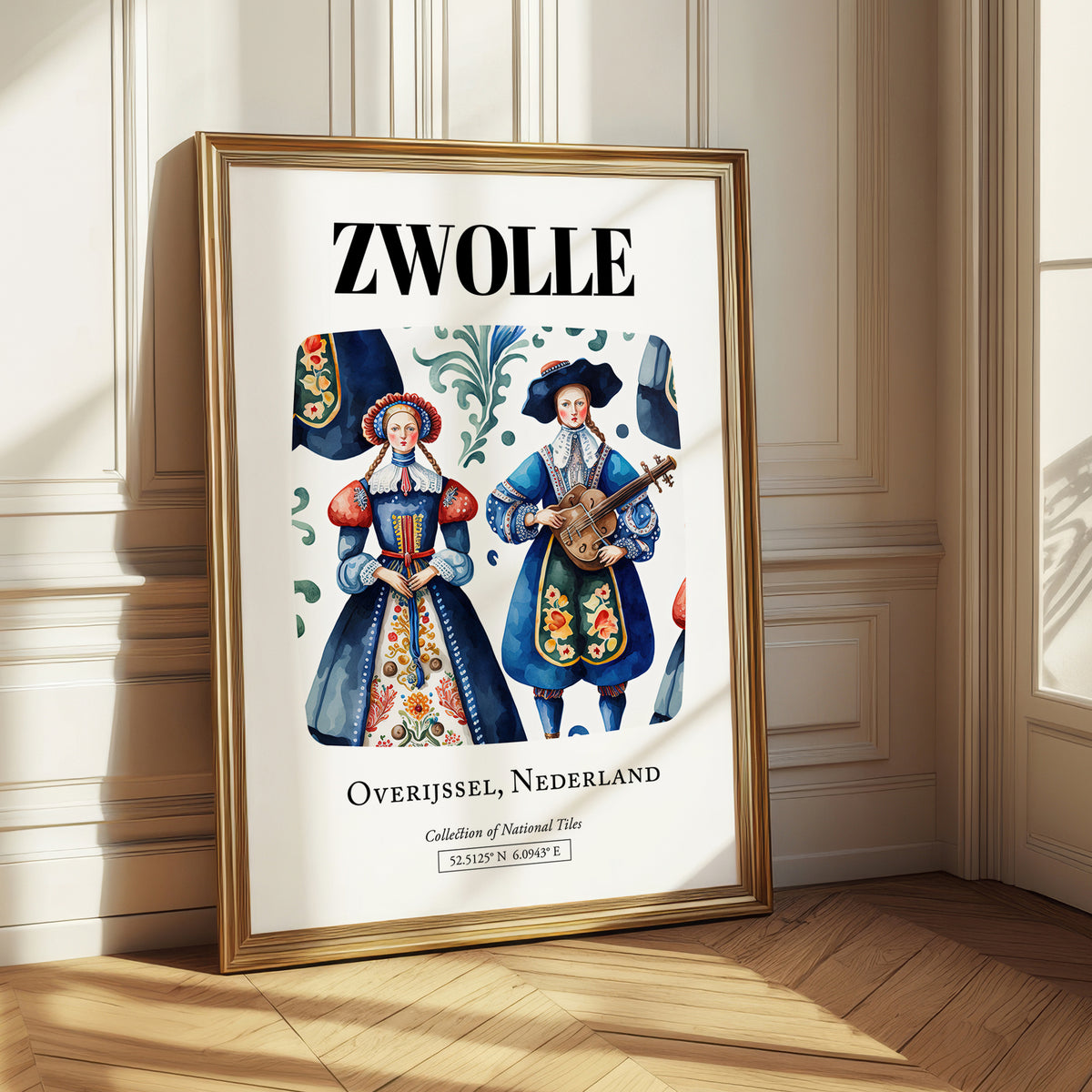 Zwolle, Netherlands – Wanderlust Wall Decor, styled in a charming Paris street view