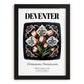Deventer, Netherlands – Wanderlust-Inspired Poster, in sleek black frame