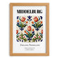 Middelburg, Netherlands – Travel Memories Wall Print, set in oak frame
