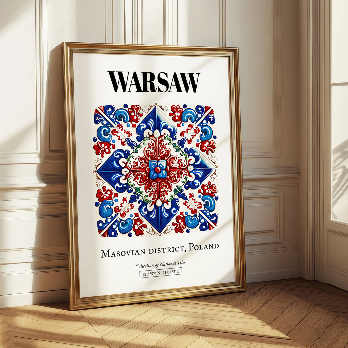 Warsaw, Poland – World Travel Art, styled in a charming Paris street view