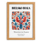 Bielsko-biała, Poland – Travel Wall Art, set in oak frame