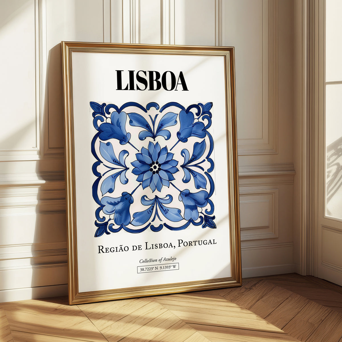 Lisboa, Portugal – Travel Print, styled in a charming Paris street view