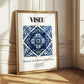 Viseu, Portugal – Travel Print, styled in a charming Paris street view
