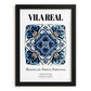 Vila Real, Portugal – World Travel Art, in sleek black frame