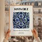 Santa Cruz, Portugal – Minimalist Travel Print