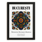 București, România – Travel Poster, in sleek black frame
