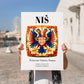 Niš, Serbia – Travel Wall Decor, no-text version framed in wood