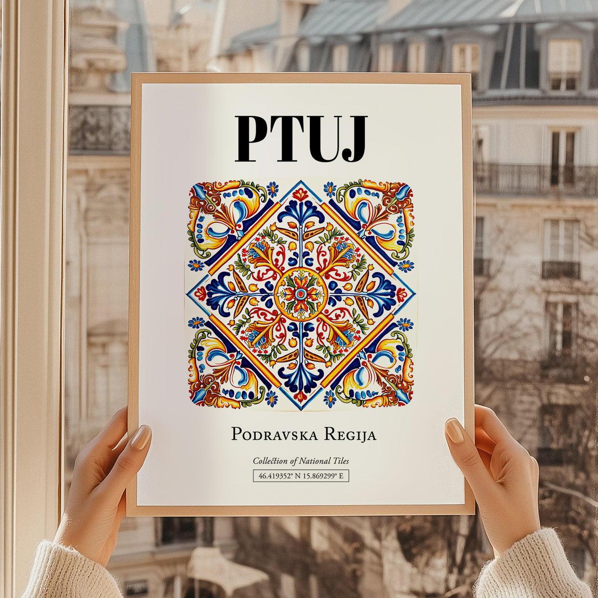 Ptuj, Slovenia – National Pride Wall Decor