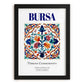 Bursa, Turkey – Dream Destination Decor, in sleek black frame