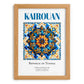 Kairouan, Tunisia – Travel Print, set in oak frame