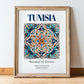 Tunisia, Tunisia – Historic Cities Art Print, in wooden frame leaning on the floor