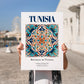 Tunisia, Tunisia – Historic Cities Art Print, no-text version framed in wood