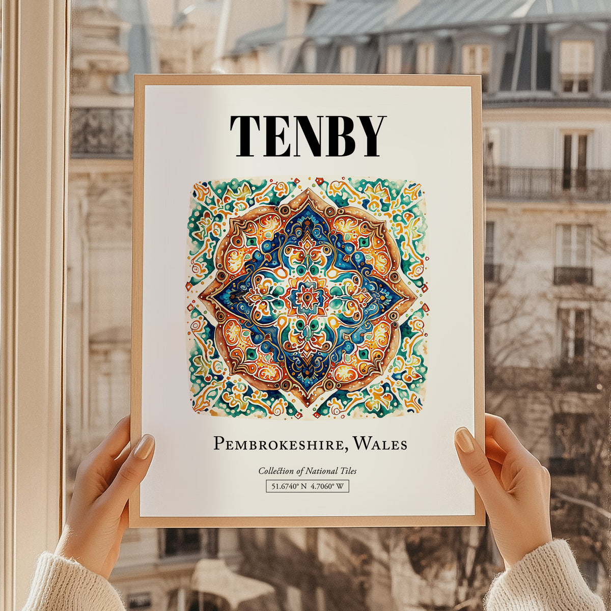 Tenby, Wales – Vintage Travel Poster