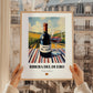 Ribera del Duero – Spanish Red Wine, Tasting Room Print, styled in a charming Paris street view