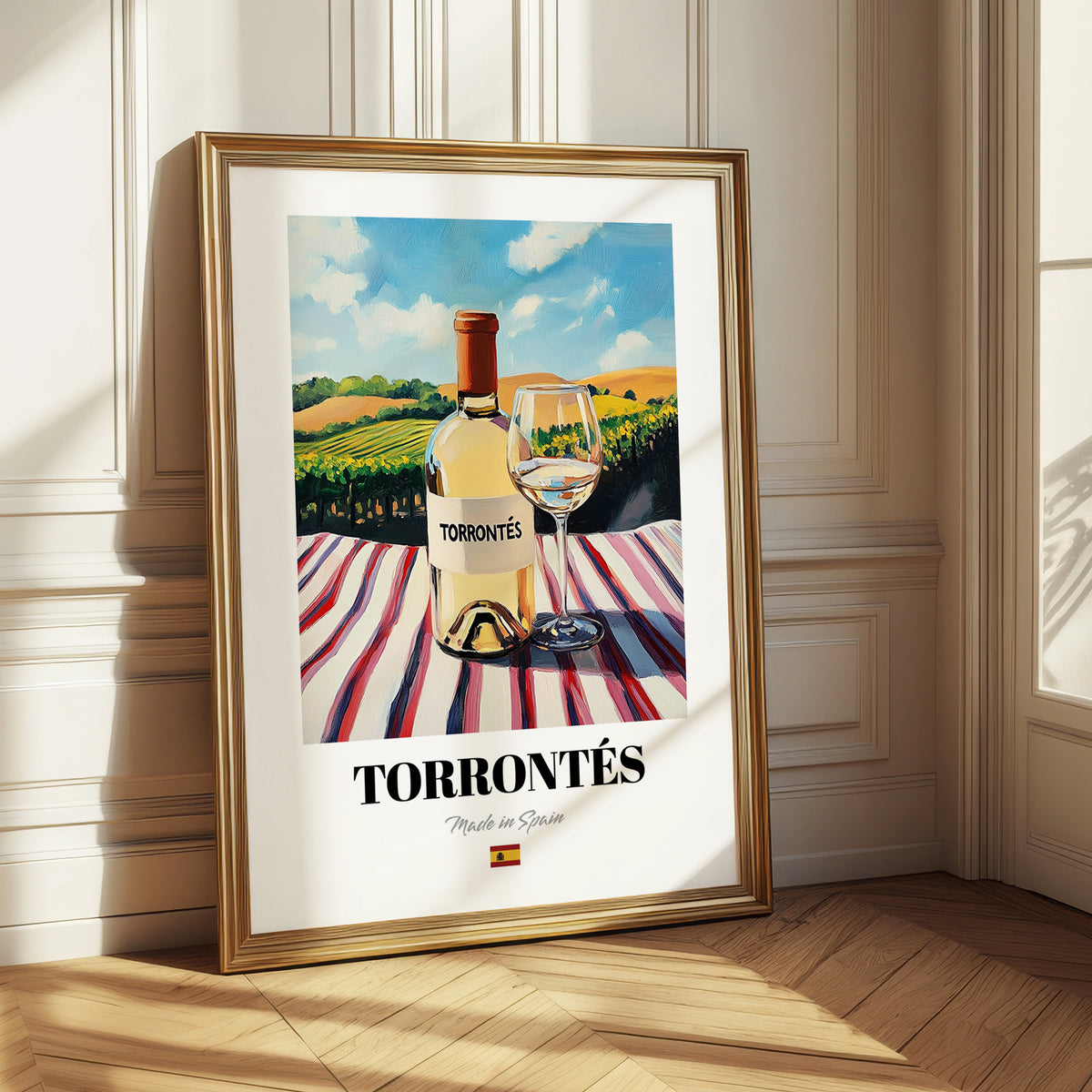 Torrontés – Spanish White Wine, Bodega Wall Art