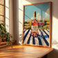 Rosado de Rioja – Spanish Rose Wine, Wine Bar Poster, clean layout with no caption