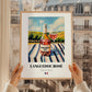 Languedoc Rosé – French Rose Wine, Vinoteca Print, styled in a charming Paris street view