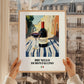 Brunello di Montalcino – Italian Red Wine, Enoteca Poster, styled in a charming Paris street view