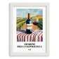 Amarone della Valpolicella – Italian Red Wine, Wine Bar Still Life, placed in minimal white frame