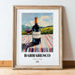 Barbaresco – Italian Red Wine, Wine Bar Still Life, in wooden frame leaning on the floor