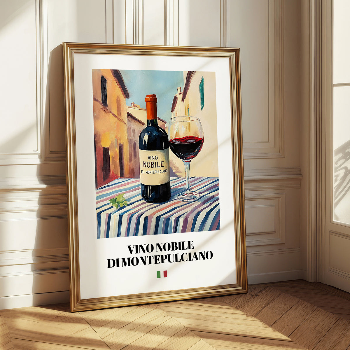 Vino Nobile di Montepulciano – Italian Red Wine, Vinoteca Print