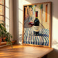 Dolcetto d'Alba – Italian Red Wine, Enoteca Poster, clean layout with no caption
