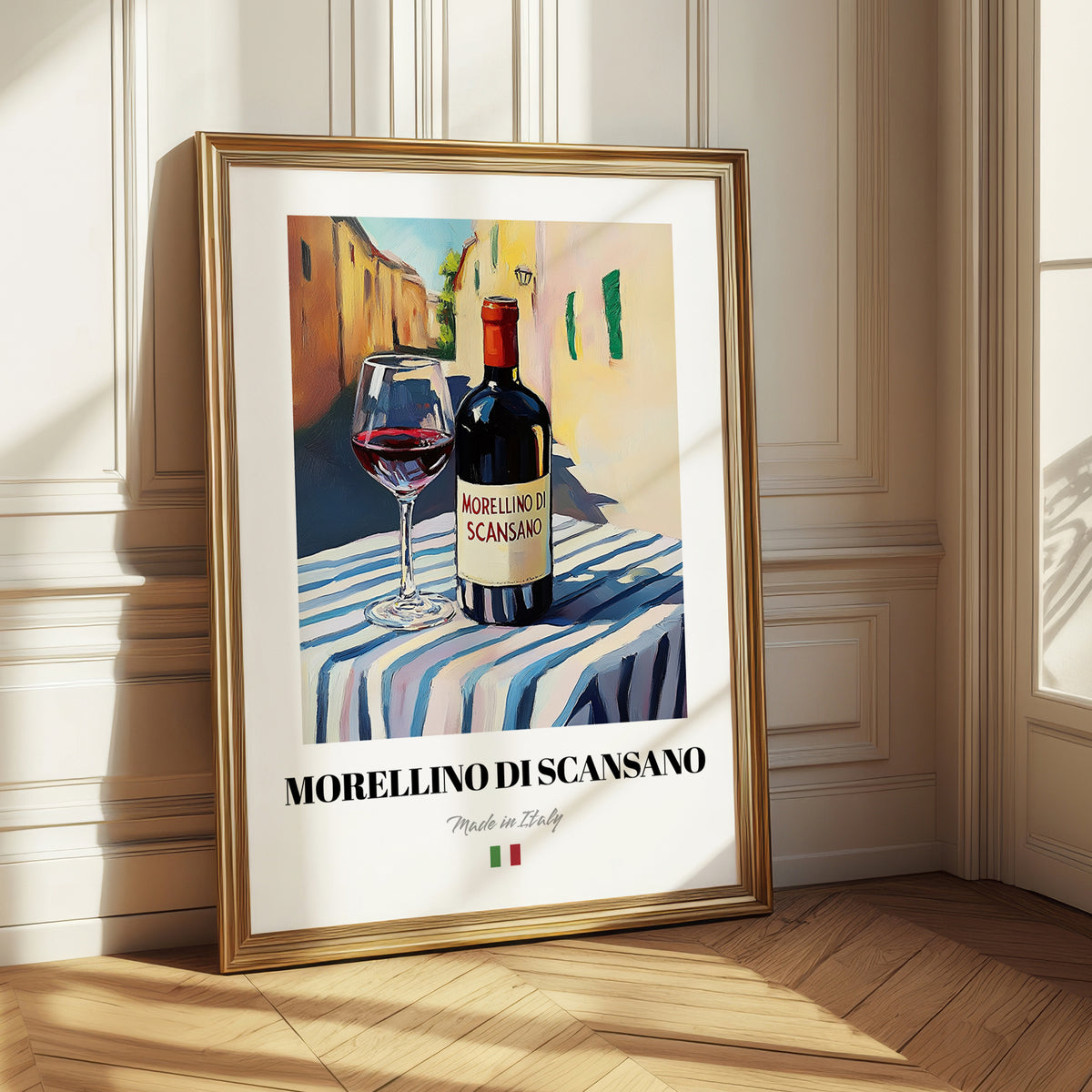 Morellino di Scansano – Italian Red Wine, Tasting Room Wall Art