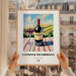 Cannonau di Sardegna – Italian Red Wine, Bodega Wall Art, styled in a charming Paris street view