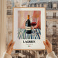 Lagrein – Italian Red Wine, Bodega Illustration, styled in a charming Paris street view