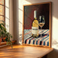 Pinot Grigio – Italian White Wine, Enoteca Wall Art, clean layout with no caption