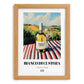 Bianco di Custoza – Italian White Wine, Vinoteca Wall Art, set in oak frame