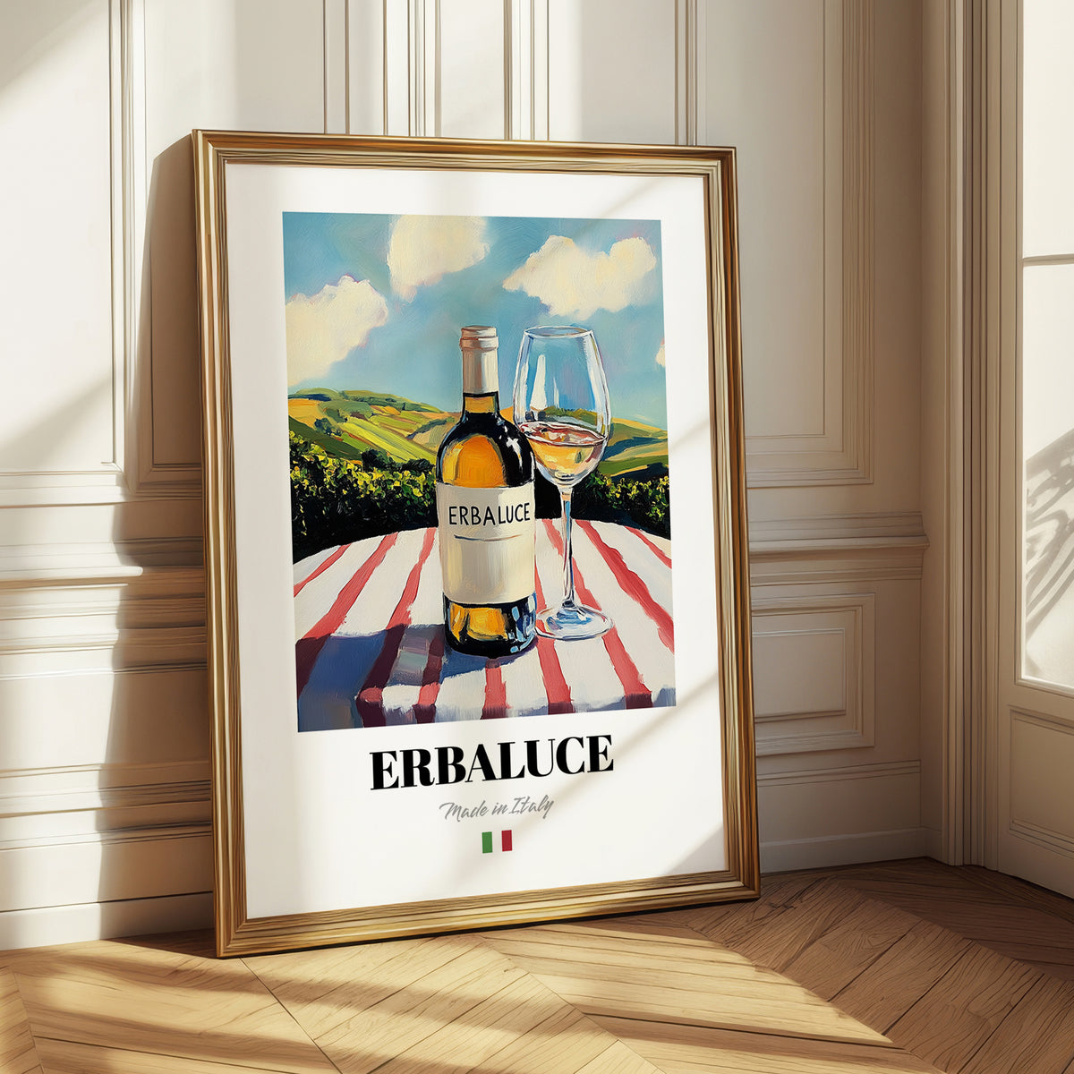 Erbaluce – Italian White Wine, Vinoteca Poster