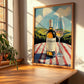 Erbaluce – Italian White Wine, Vinoteca Poster, clean layout with no caption