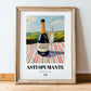 Asti Spumante – Italian Sparkling Wine, Bodega Wall Art, in wooden frame leaning on the floor